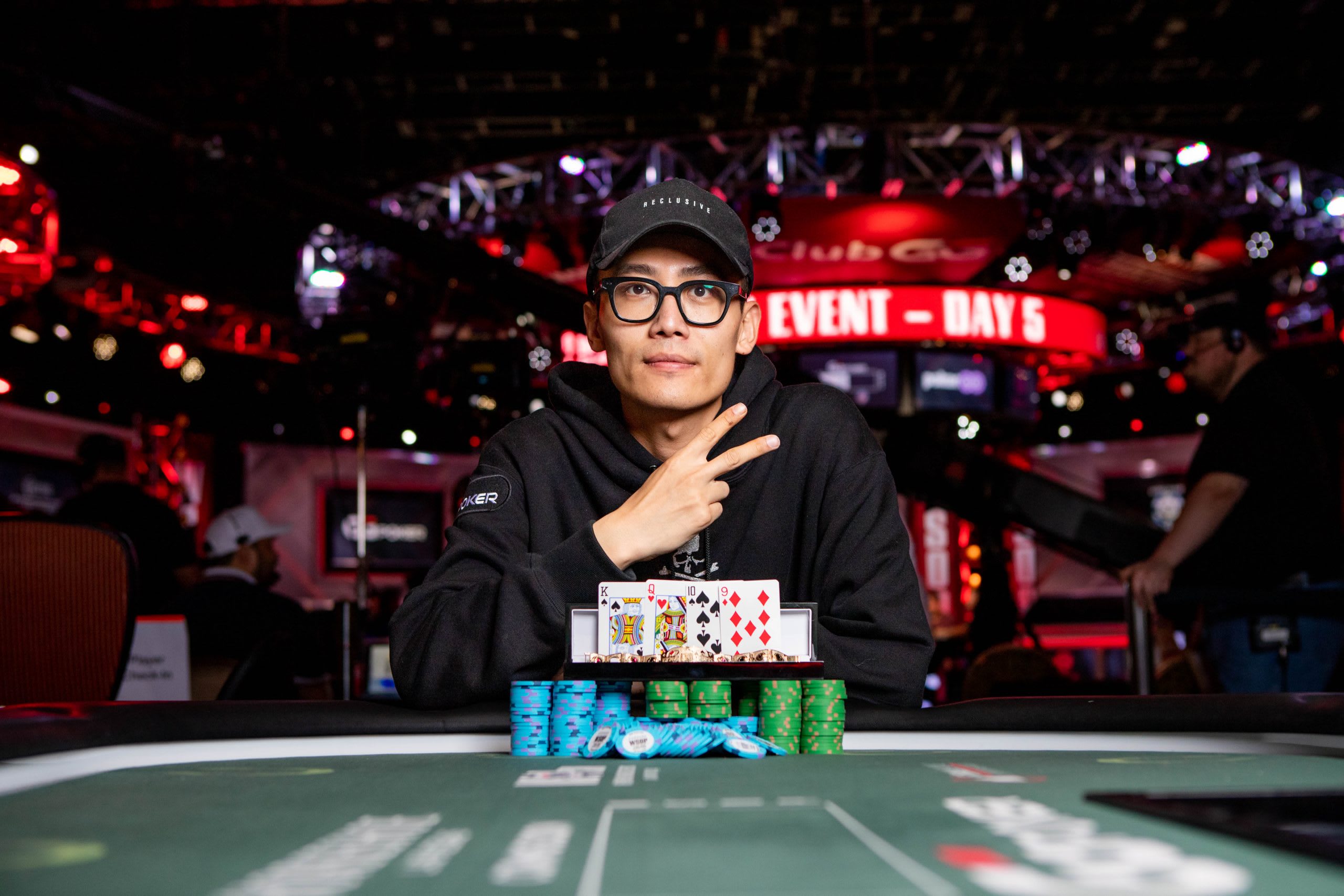 Pei Li quedó sin palabras tras ganar su primer brazalete