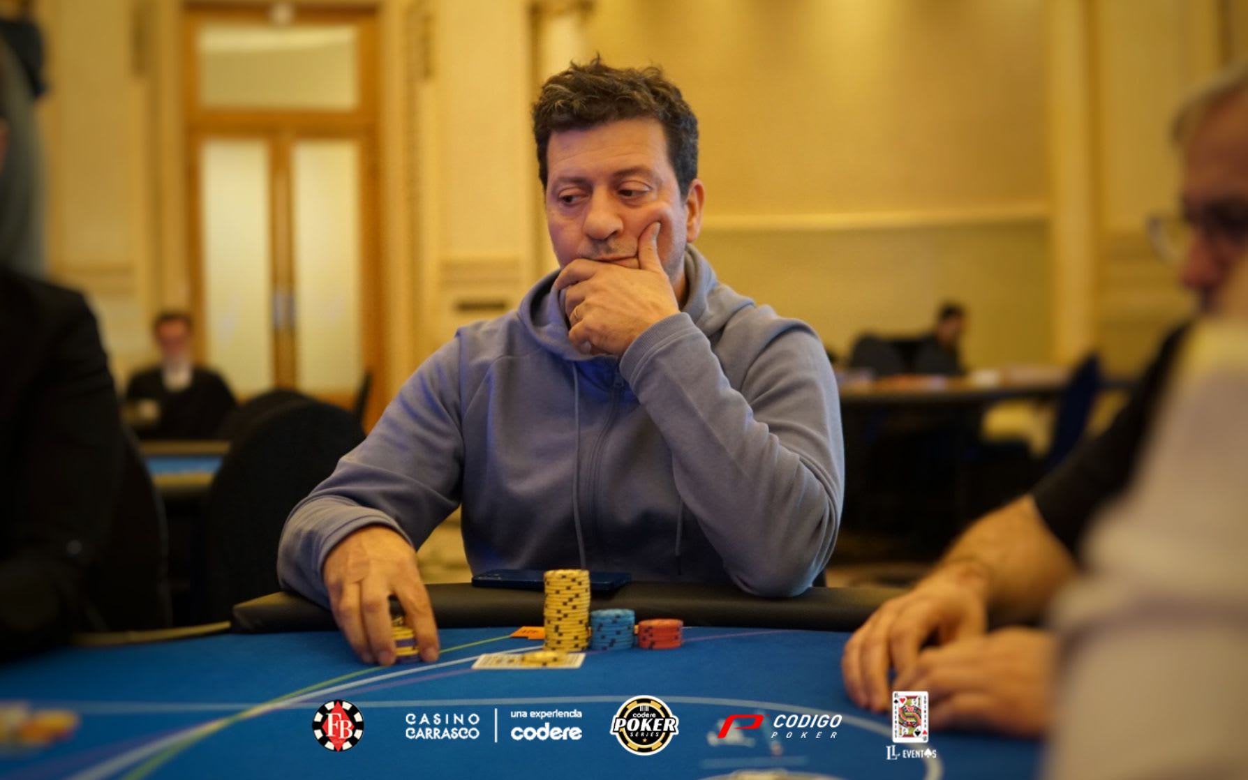 Leo Rizzo domina el Carrasco High Roller en Montevideo - CodigoPoker