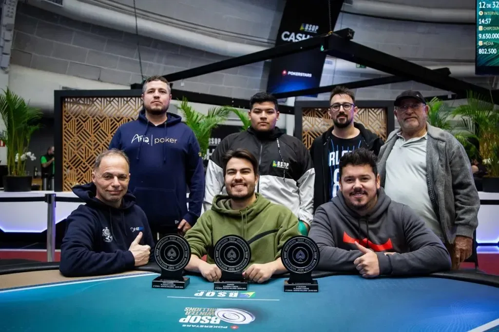 Martínez y Testoni protagonizaron la última mesa final del BSOP