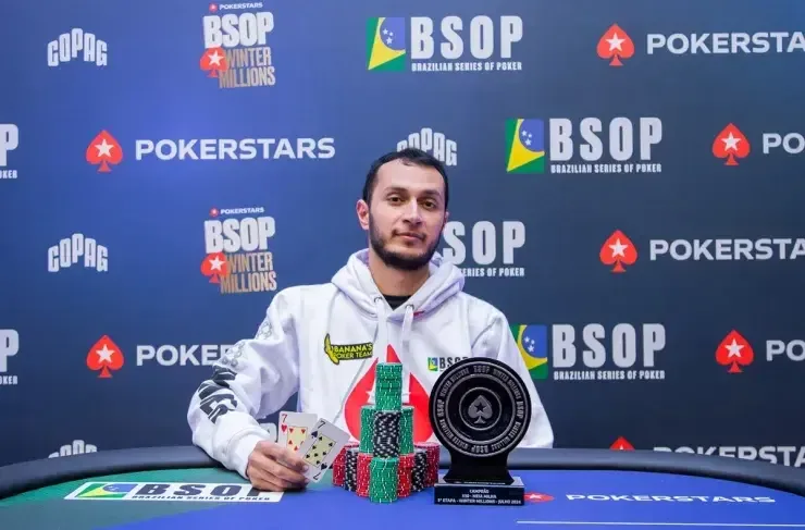 Neto Ribeiro ganó su segundo trofeo del BSOP Winter Millions