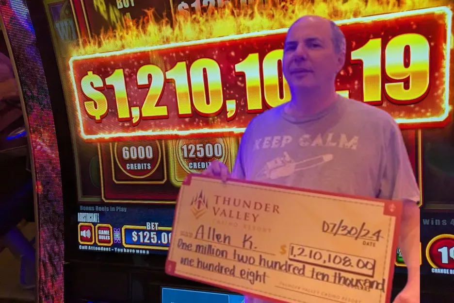 Increíble: ganó un jackpot por US$1.2M en los slots y salvó su WSOP 2024