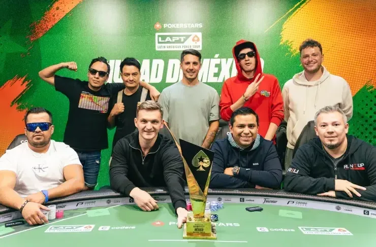 LAPT México: Ian Shaw comanda la mesa final del Main Event