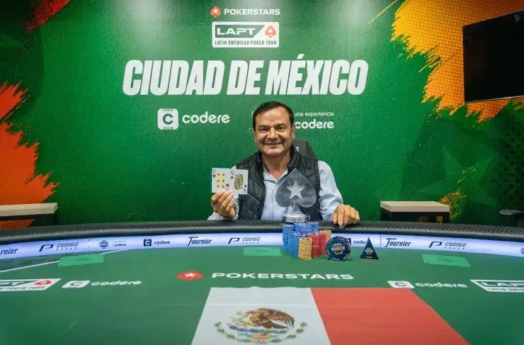 Gerardo García debutó en vivo con una victoria en el LAPT México