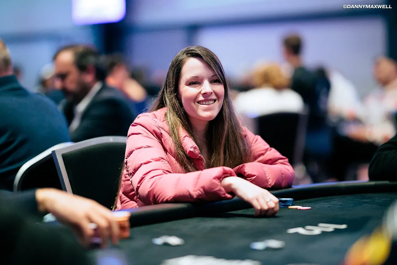 María Lampropulos quedó cerca de un brazalete en la WSOPE