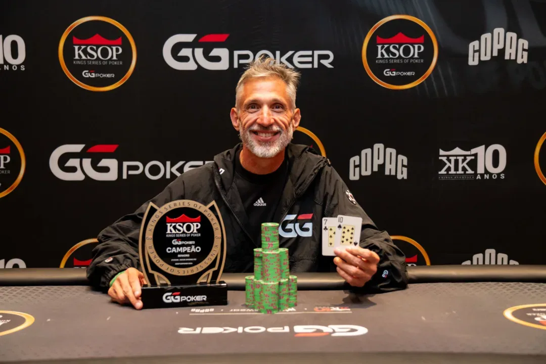 Jorge Yranek conquistó el Seniors del KSOP GGPoker Premium