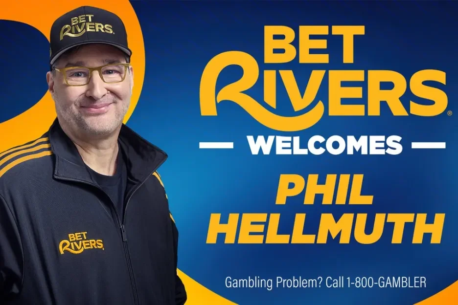 Phil Hellmuth se convierte en el nuevo embajador de BetRivers