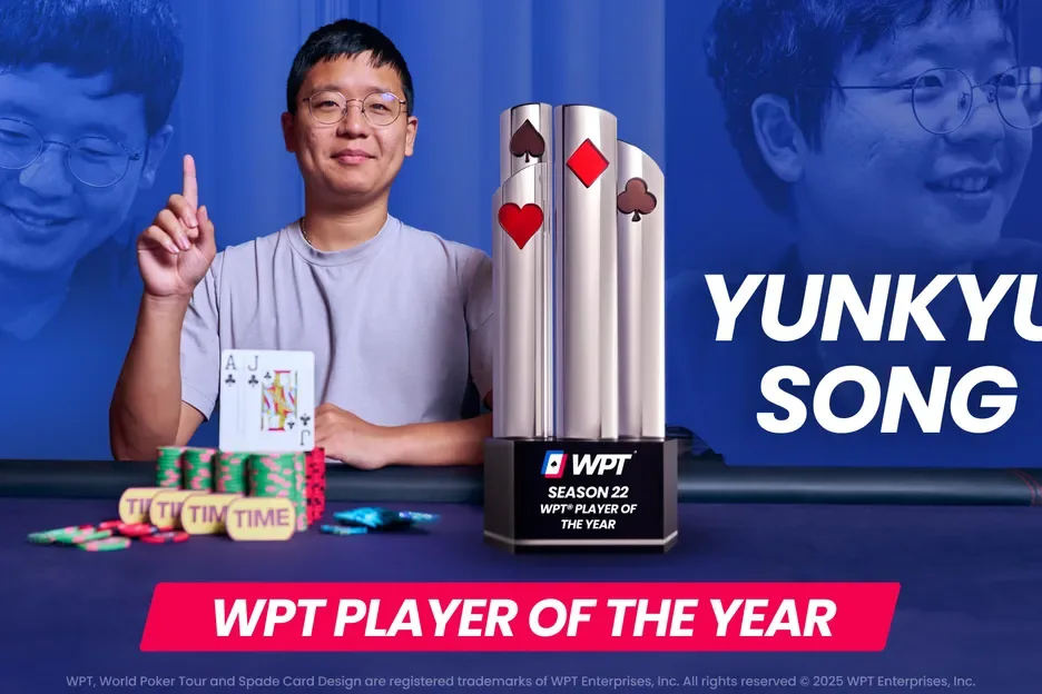 Yunkyu Song es el Jugador del Año del WPT