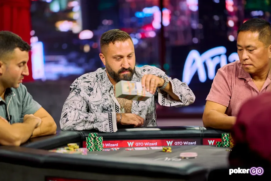 A una carta de ver el pozo más grande de High Stakes Poker