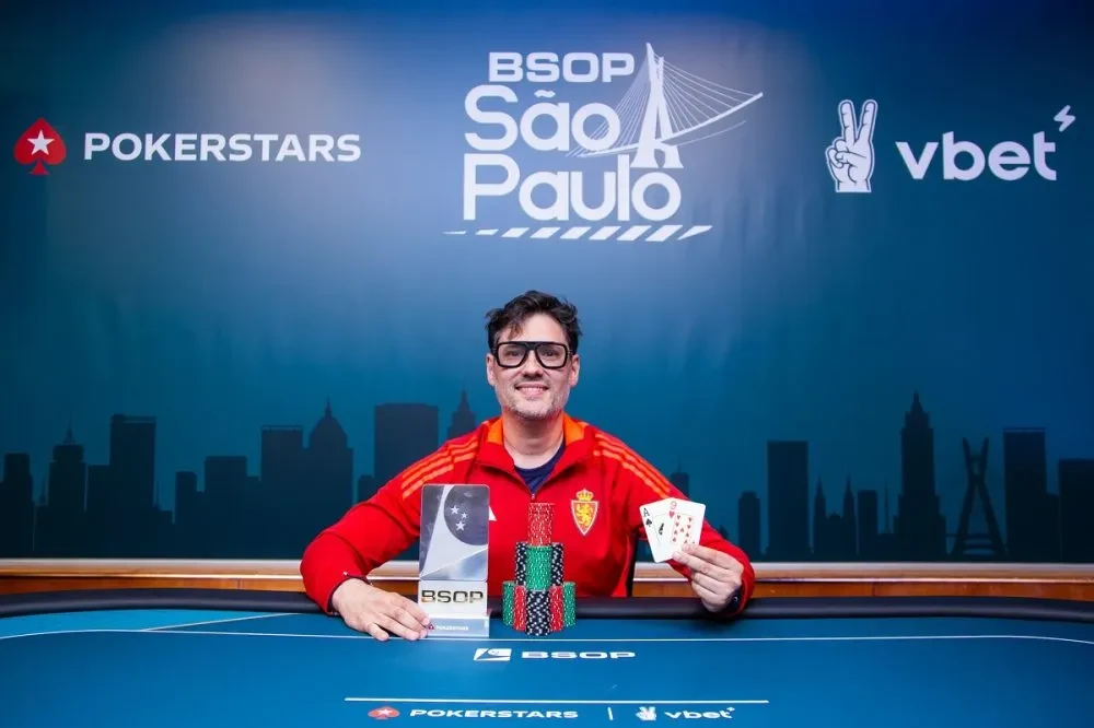 Ricardo Mostacero leva Night Turbo no BSOP São Paulo
