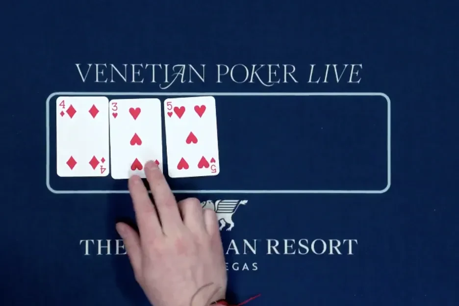 Un flop desencadenó el pozo más grande del Venetian Poker Live