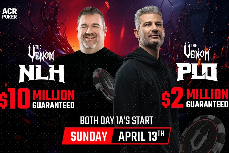 Hoy sigue The Venom con US$12 millones en juego en ACR Poker