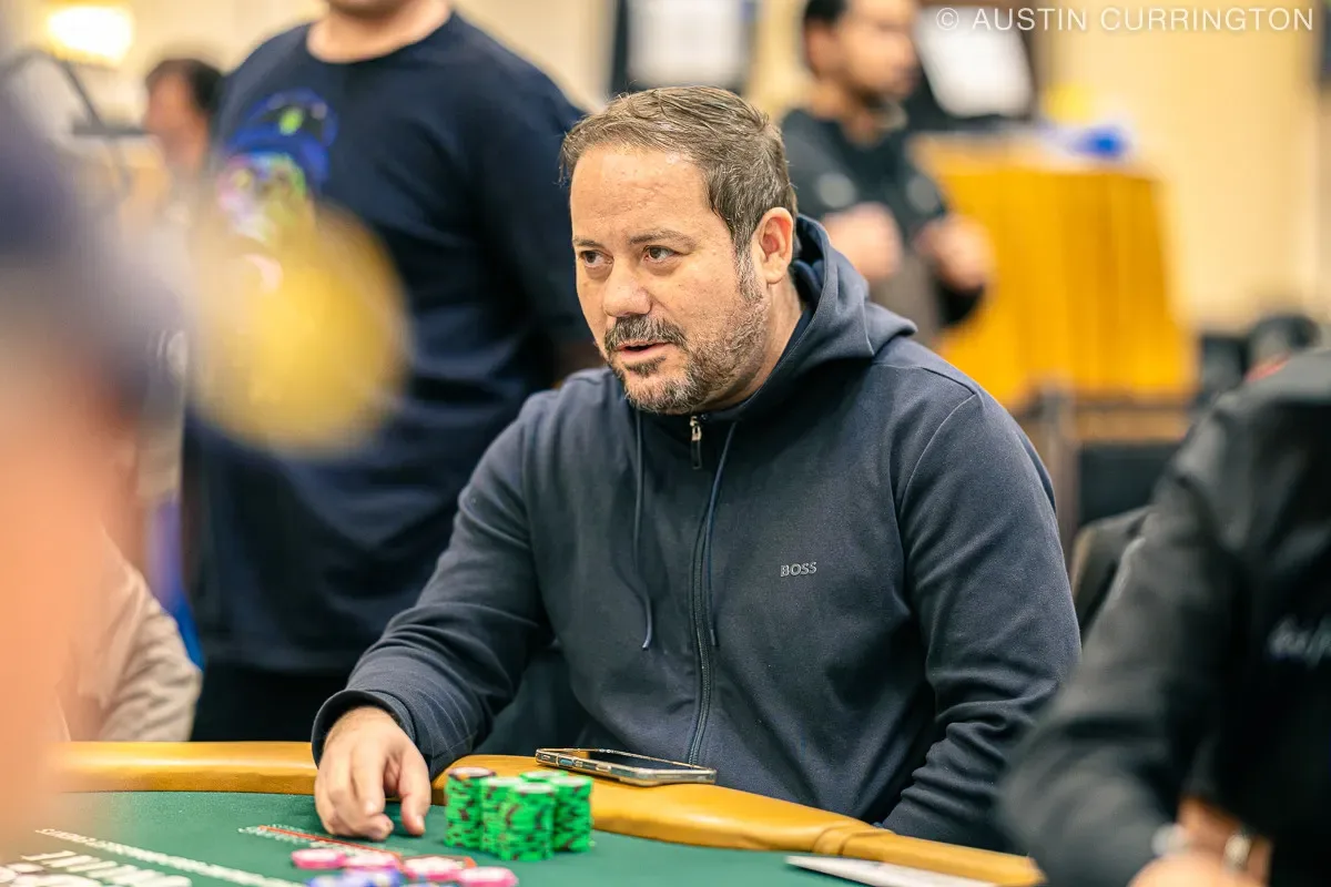 Luciano Melo está no dia final do Evento #45 da WSOP