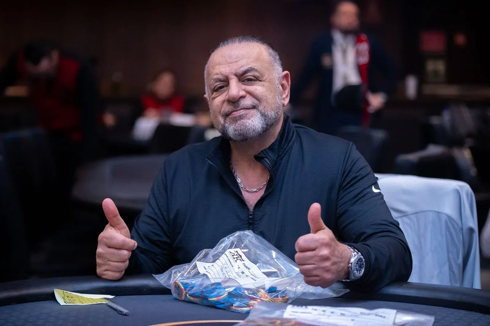 Hertsel Levy fue el chipleader del Día 1A en el WSOP Lucky 7&#8217;s