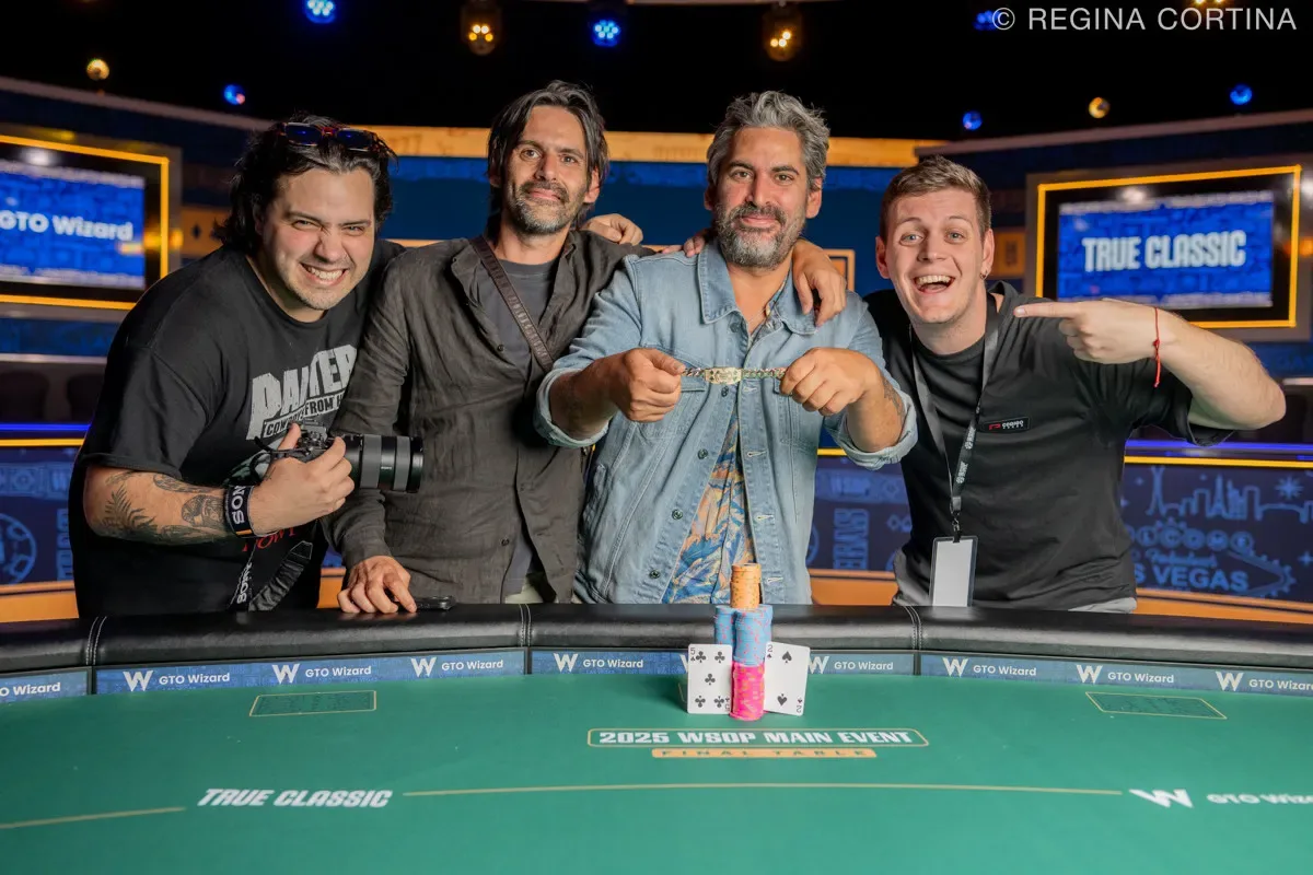 ¡Mariano Balfagon ganó el noveno brazalete argentino de la WSOP!