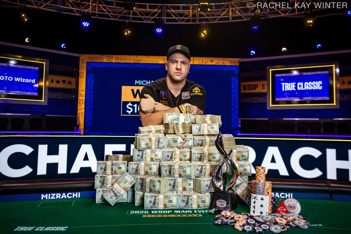 Michael Mizrachi confirma favoritismo, crava Main Event da WSOP e leva US$ 10 milhões