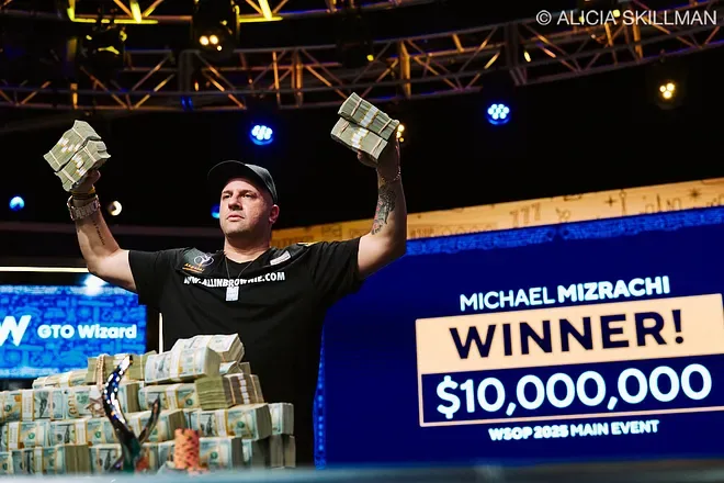 «Nunca me voy a retirar»: Michael Mizrachi, el campeón imparable