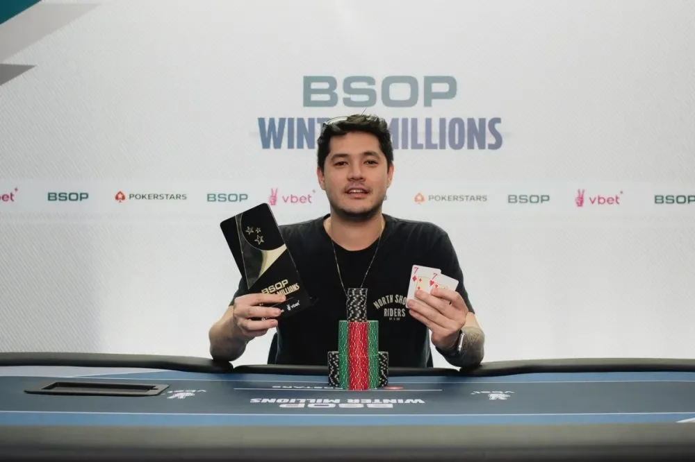 BSOP Winter Millions premia outros cinco campeões neste domingo; conheça os vencedores