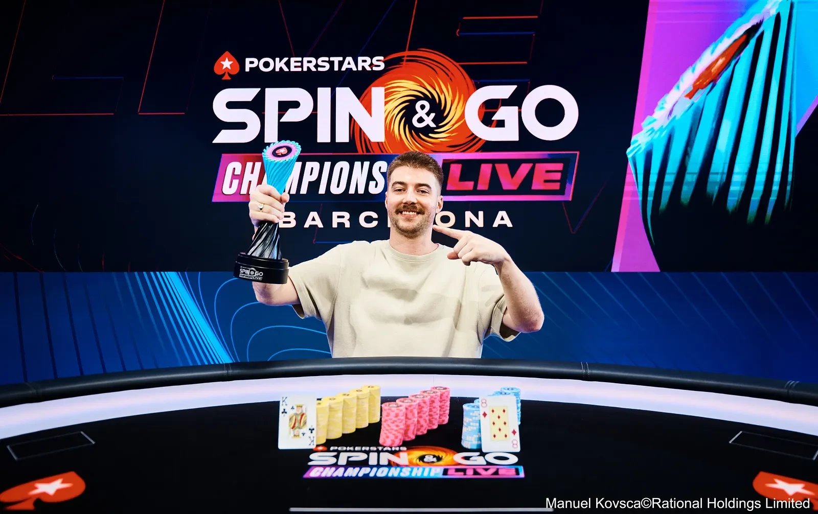 Guilherme Kleist se trajo el Spin & Go Championship al continente