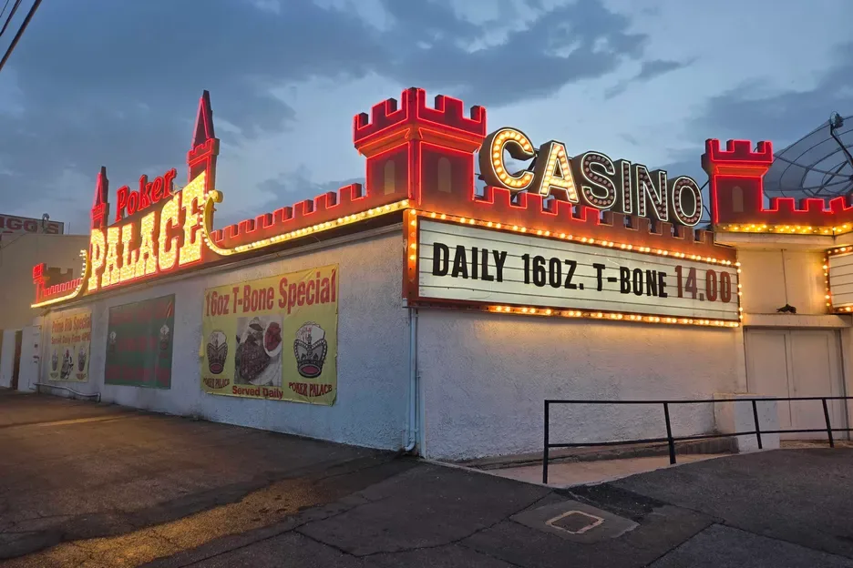 El Poker Palace de Las Vegas volverá a abrir sus puertas en 2026