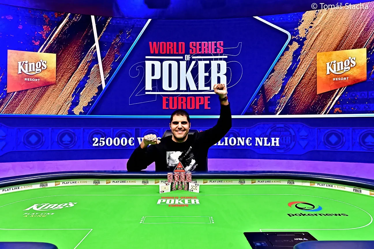 Matteo Intiso pasó de tener una ficha a ganar un brazalete de la WSOP