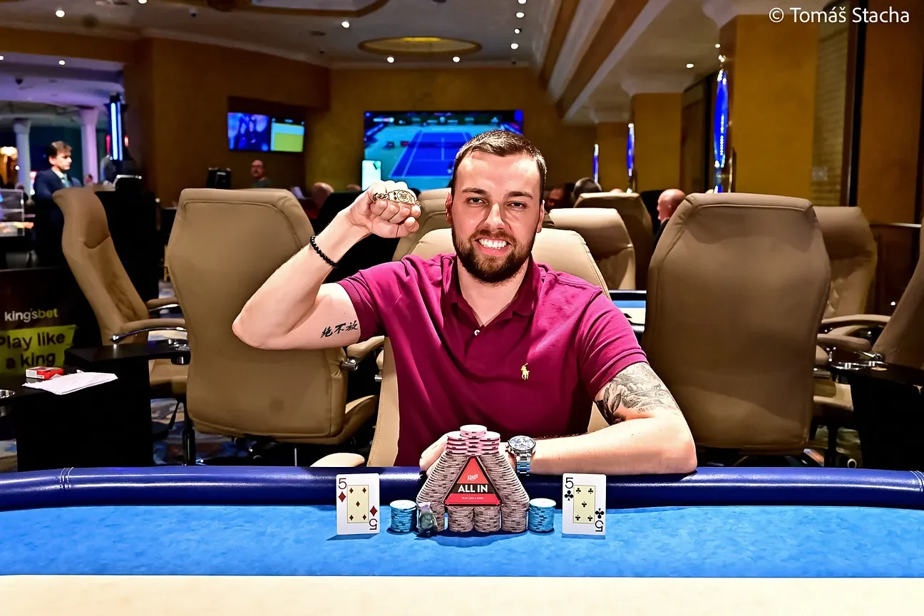 Lukas Timko obtuvo el último torneo de la WSOP Europa en Rozvadov