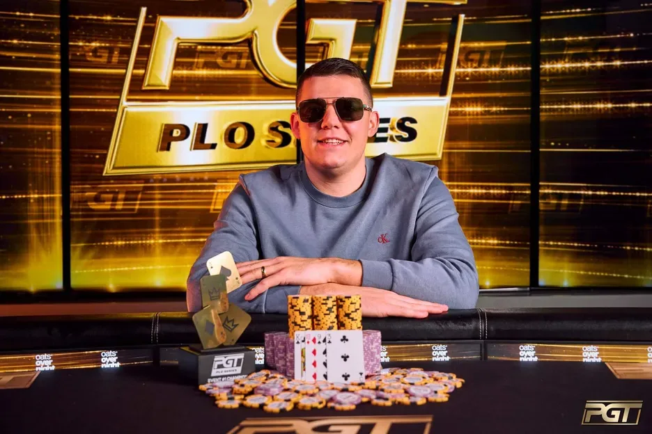 Jesse Lonis arrasa en el inicio del PGT PLO Series II