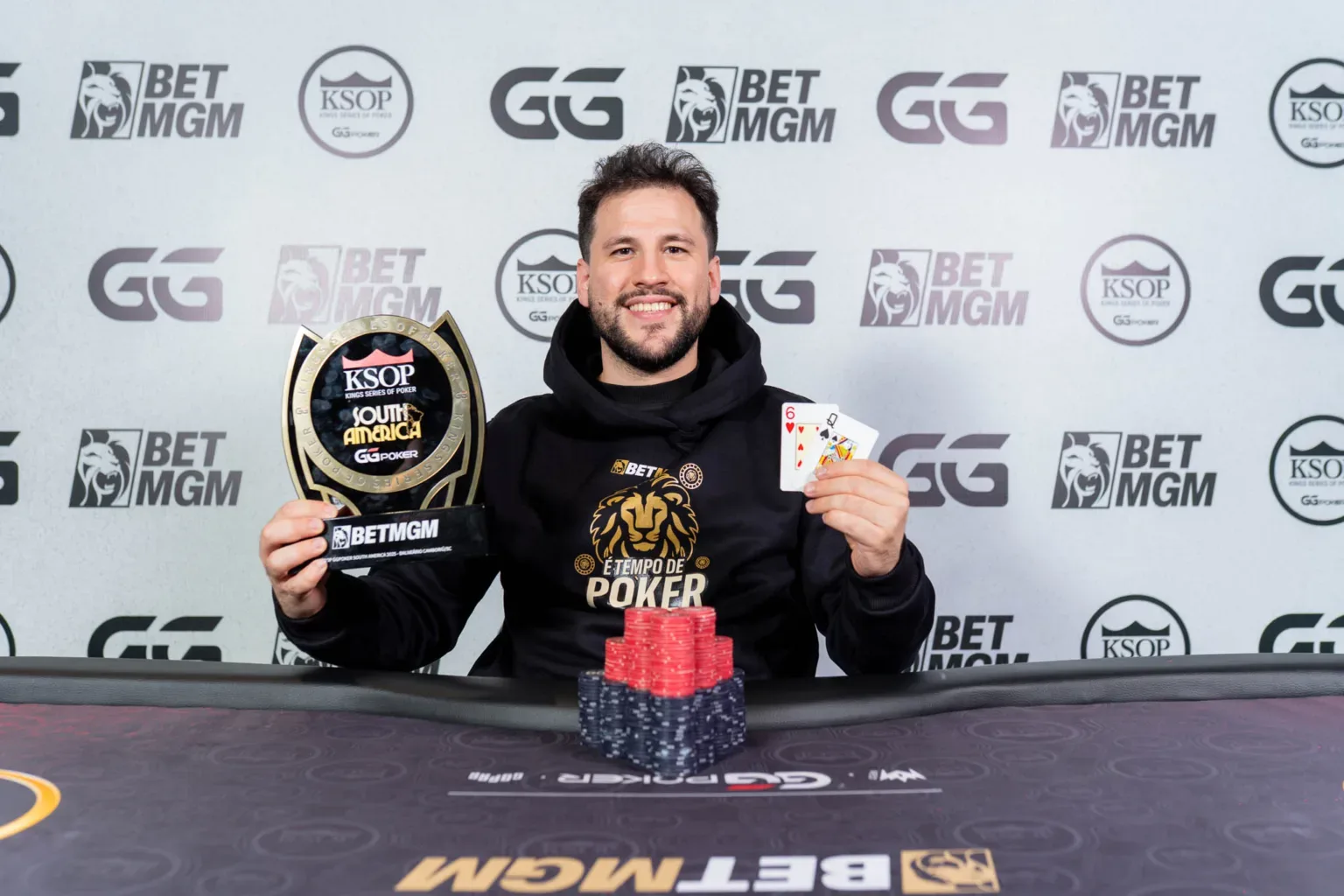 Kevin Annahas llevó a Paraguay a lo más alto en el KSOP South America