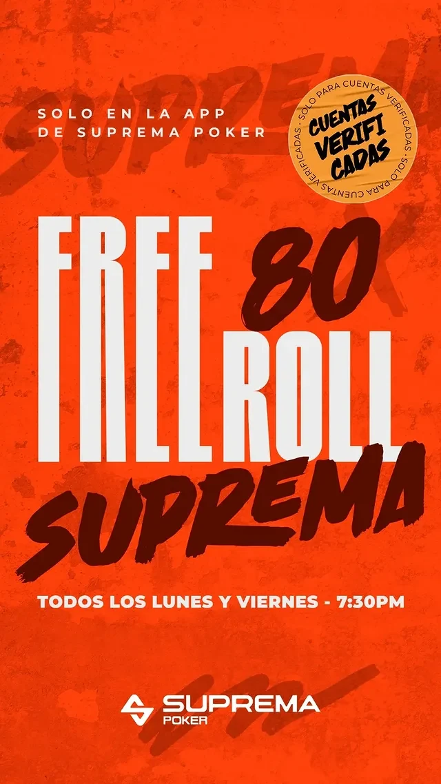 Freerolls Suprema