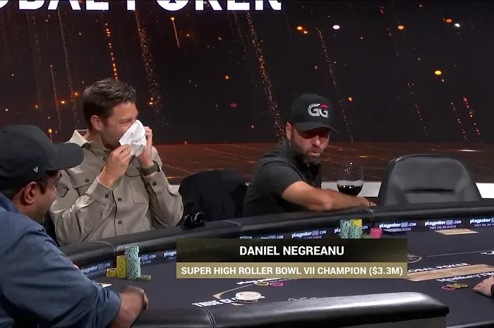 Copa en mano, mente fría: Negreanu hizo dos jugadas épicas en el SHRB de US$100K