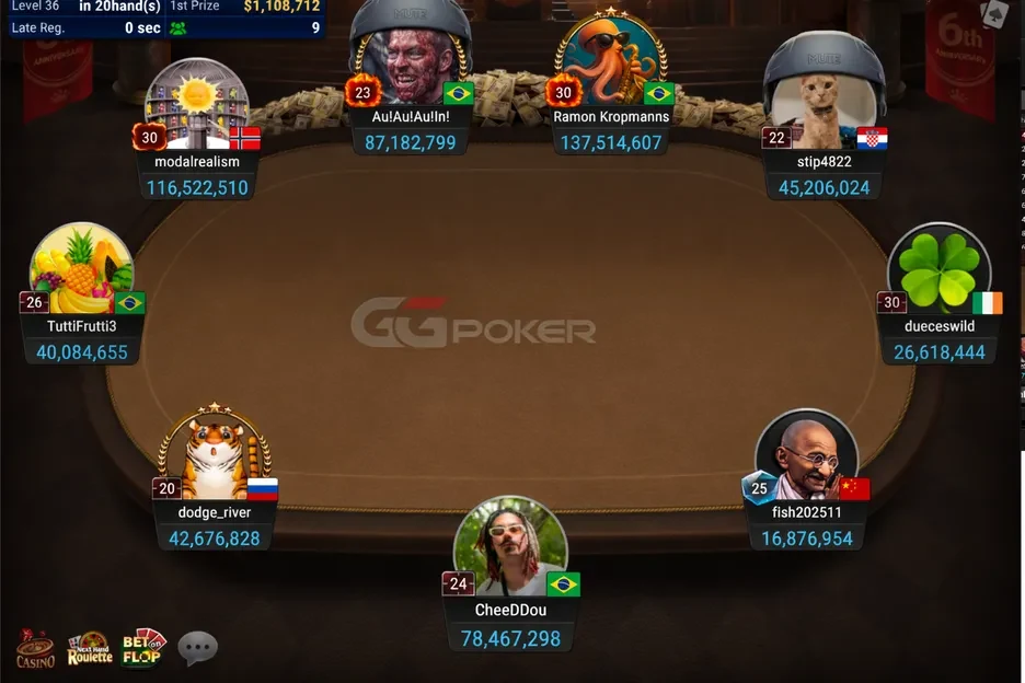 El torneo con más overlay de la historia del poker online