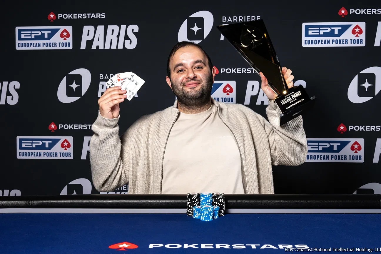 Kayhan Mokri conquista el PLO High Roller del EPT París y reafirma su reinado noruego
