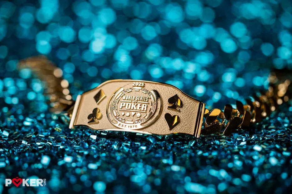 El codiciado brazalete de la WSOP 2025 luce un nuevo diseño