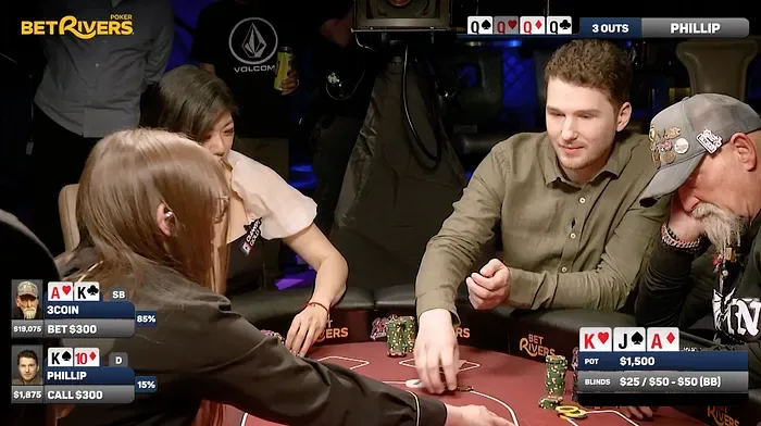 El hijo de Phil Hellmuth no tuvo una buena noche en el Home Game de su ...