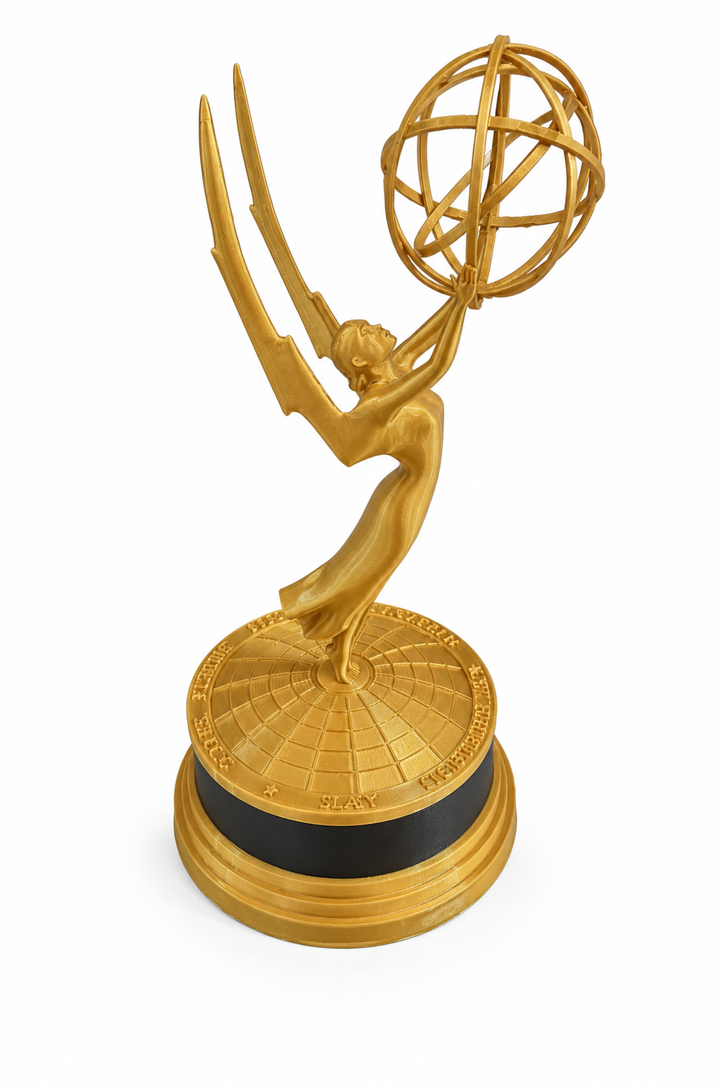 15cm Emmy Award trophy Gold Fancy dress image 1