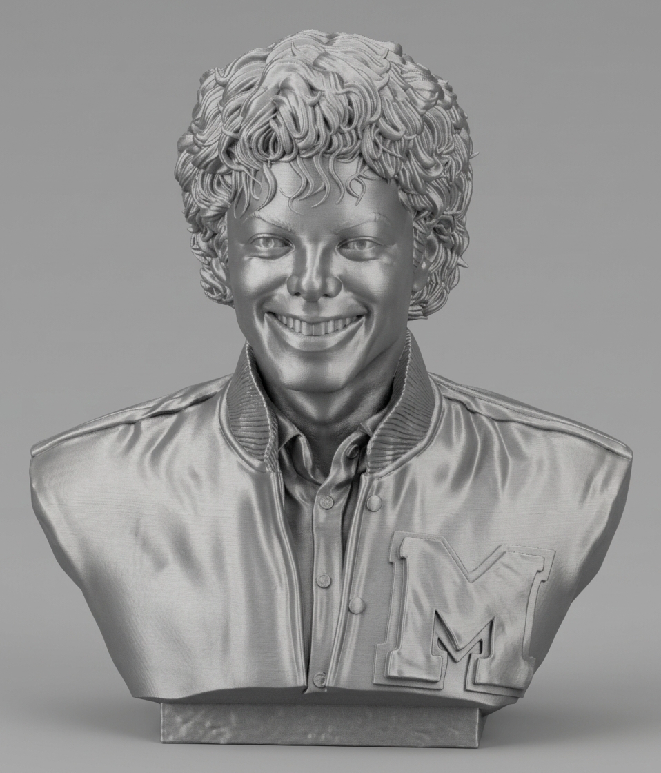 12cm Michael Jackson Bust King of Pop Music image 1