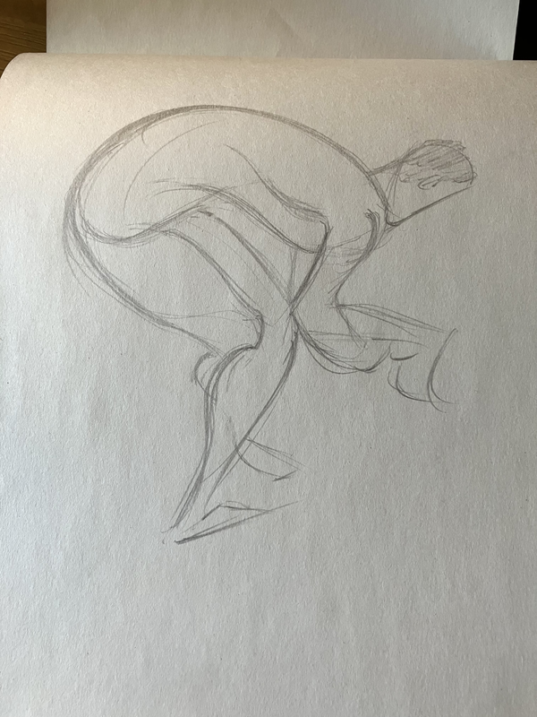 Figure Drawing Bending
