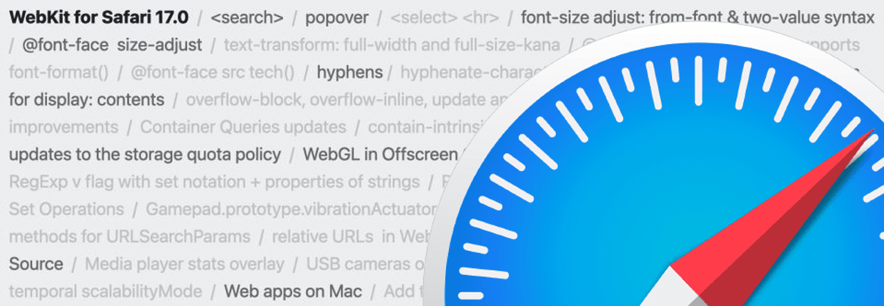 WebKit Features in Safari 17.0