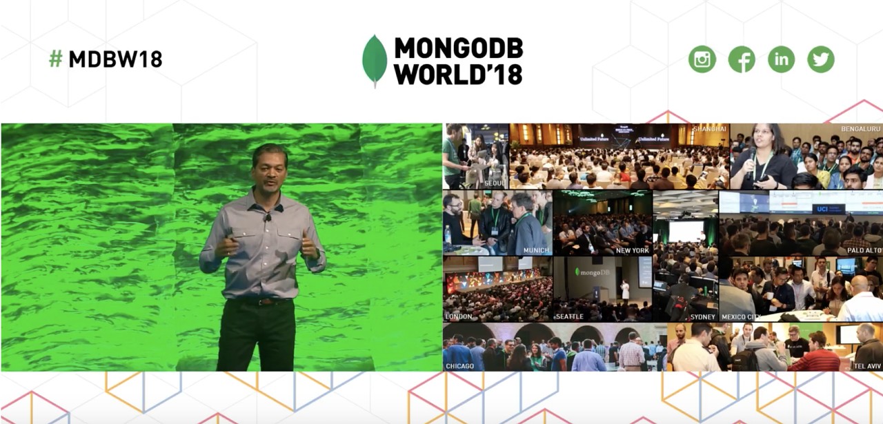 MongoDB World 18 Keynote'