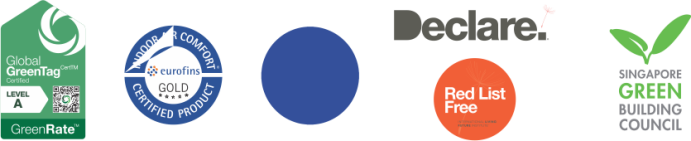 Certification logos