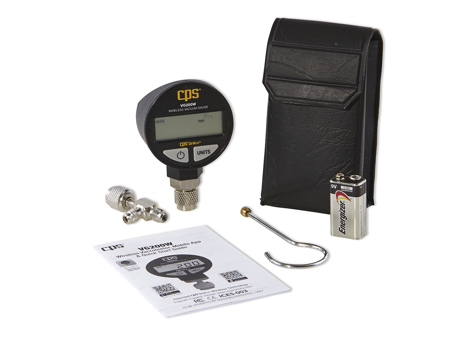 VG200W Wireless Vacuum Gauge CPS Products Inc.