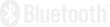 Bluethooth icon representing the connection capability of the device