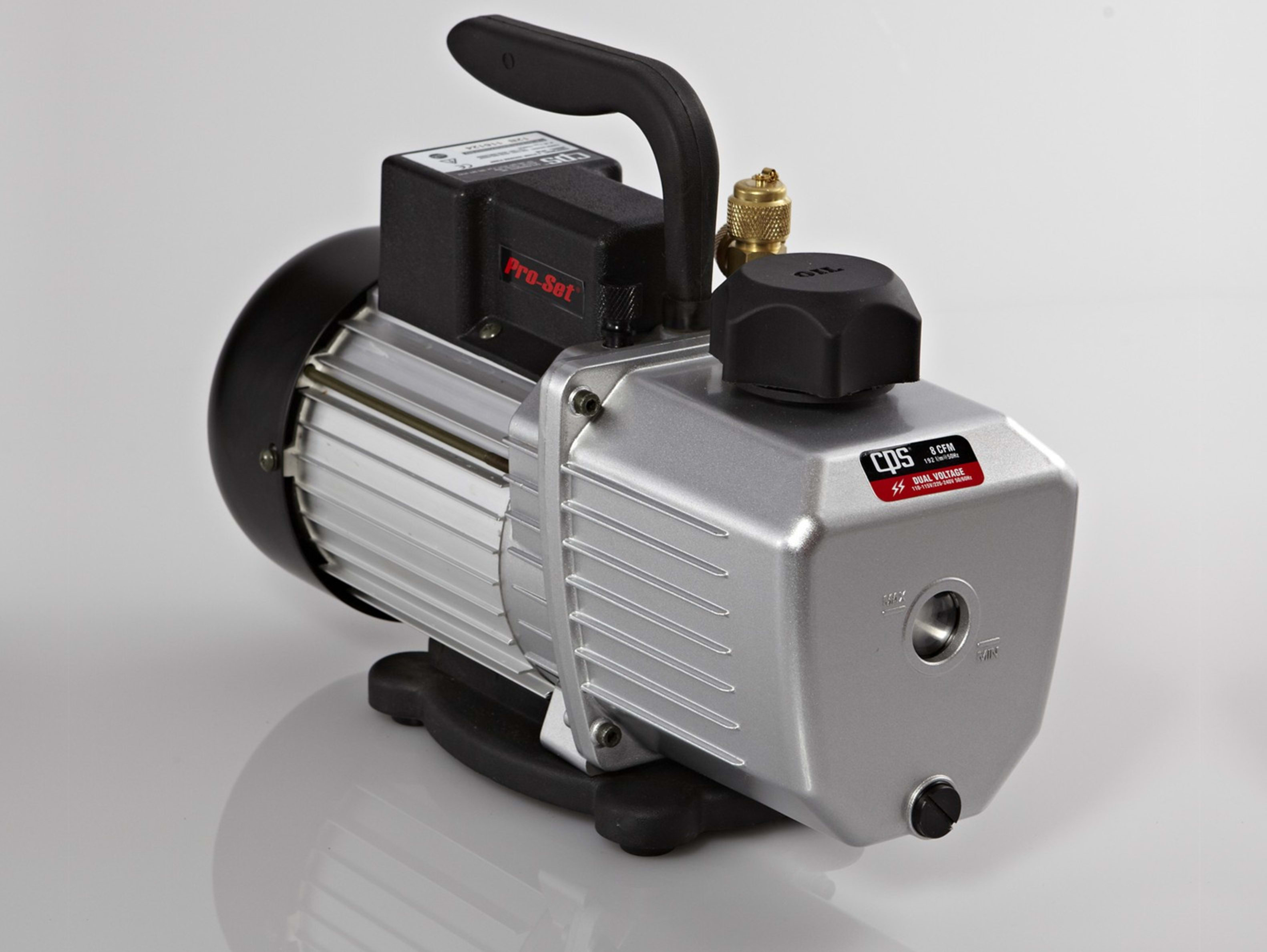 VP8D Pro-Set Series Vacuum Pump 8 CFM, 2 Stage Unit