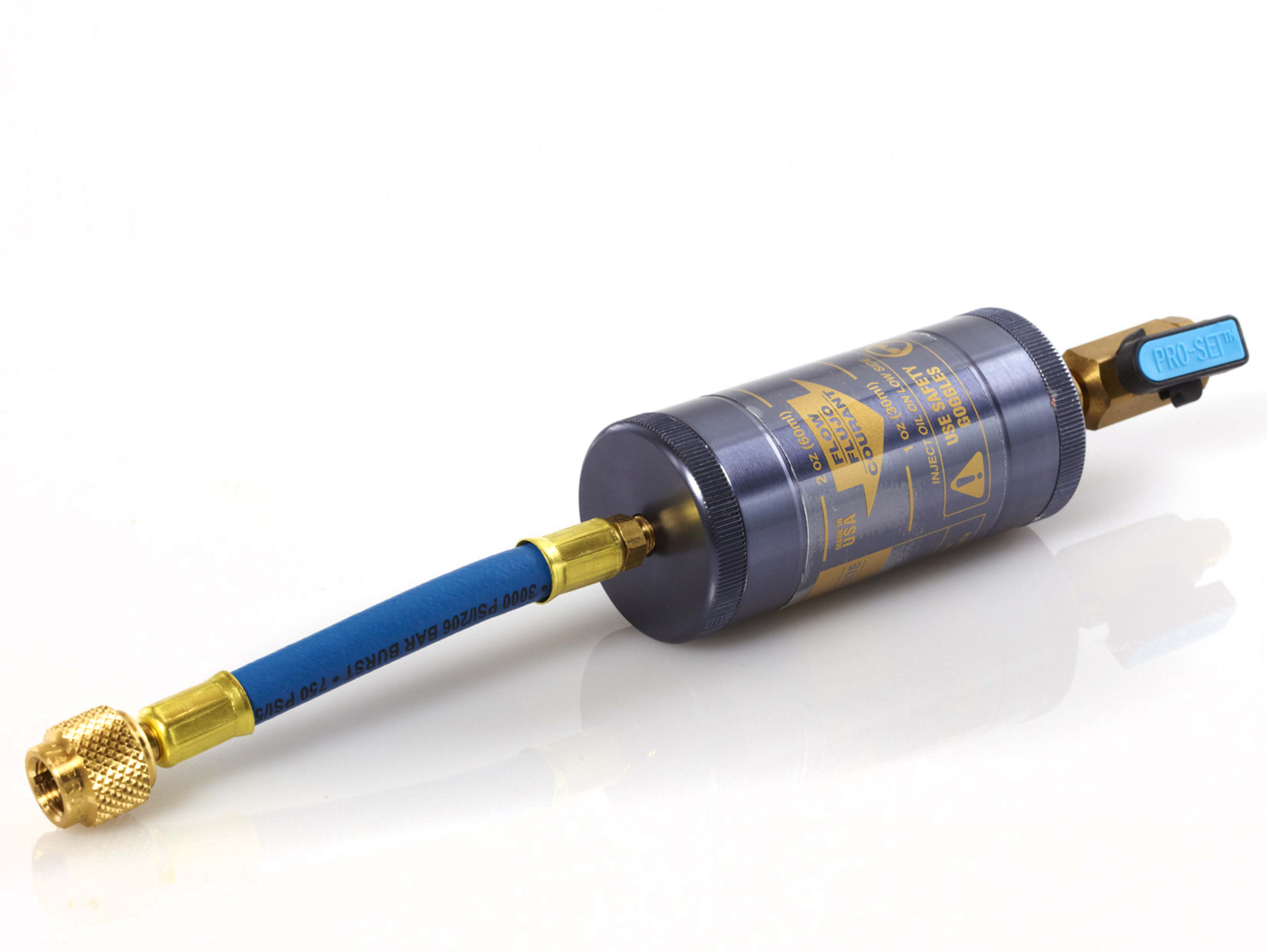 TLJ2 | Refillable Expandable R-12 1/4″ SAE Oil Dye Injector TLJ2 | Refillable Expandable R-12 1/4″ SAE Oil Dye Injector