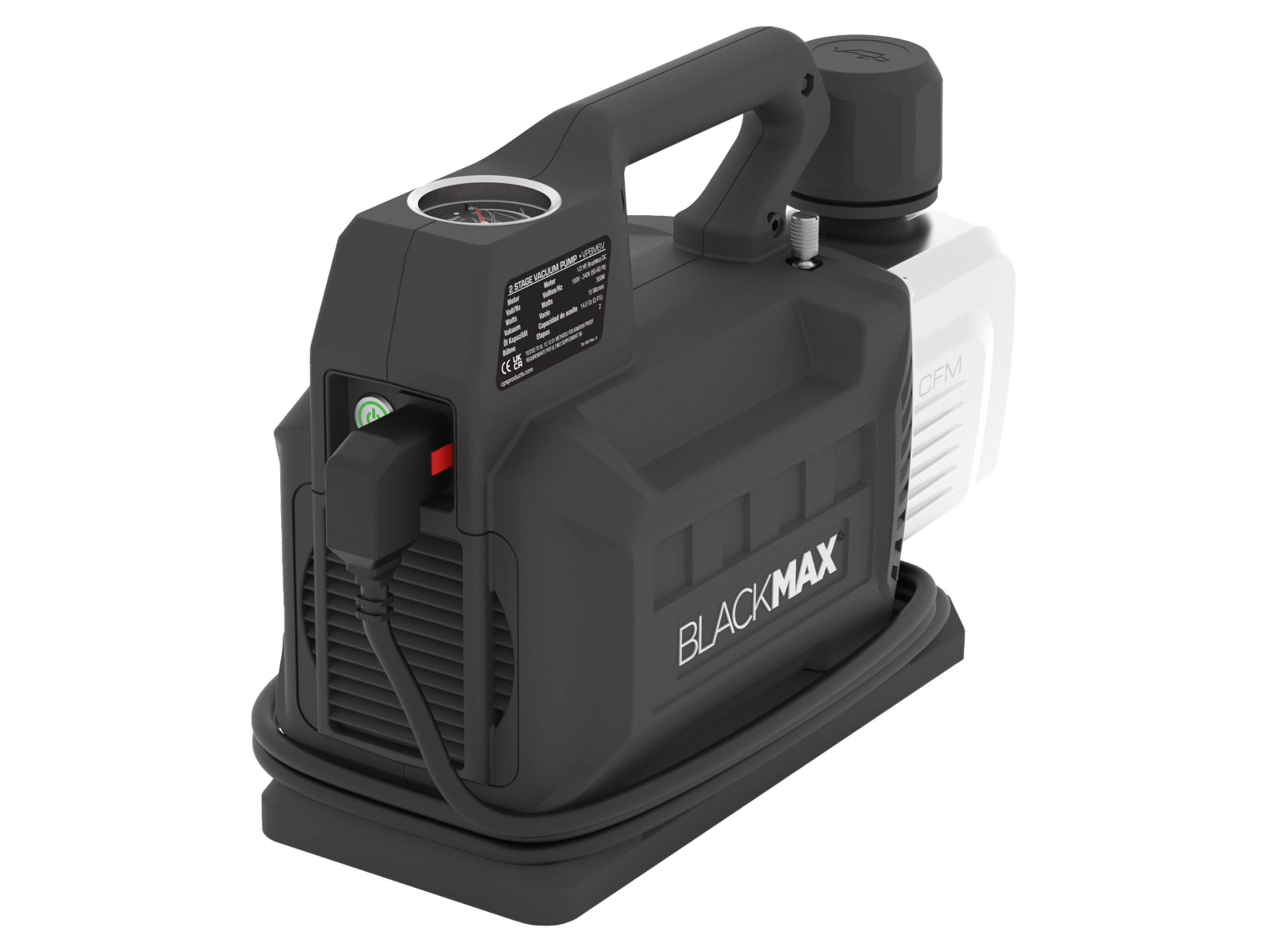 VPBM4V | BlackMax® 4 CFM Vacuum Pump - CPS Products Inc.