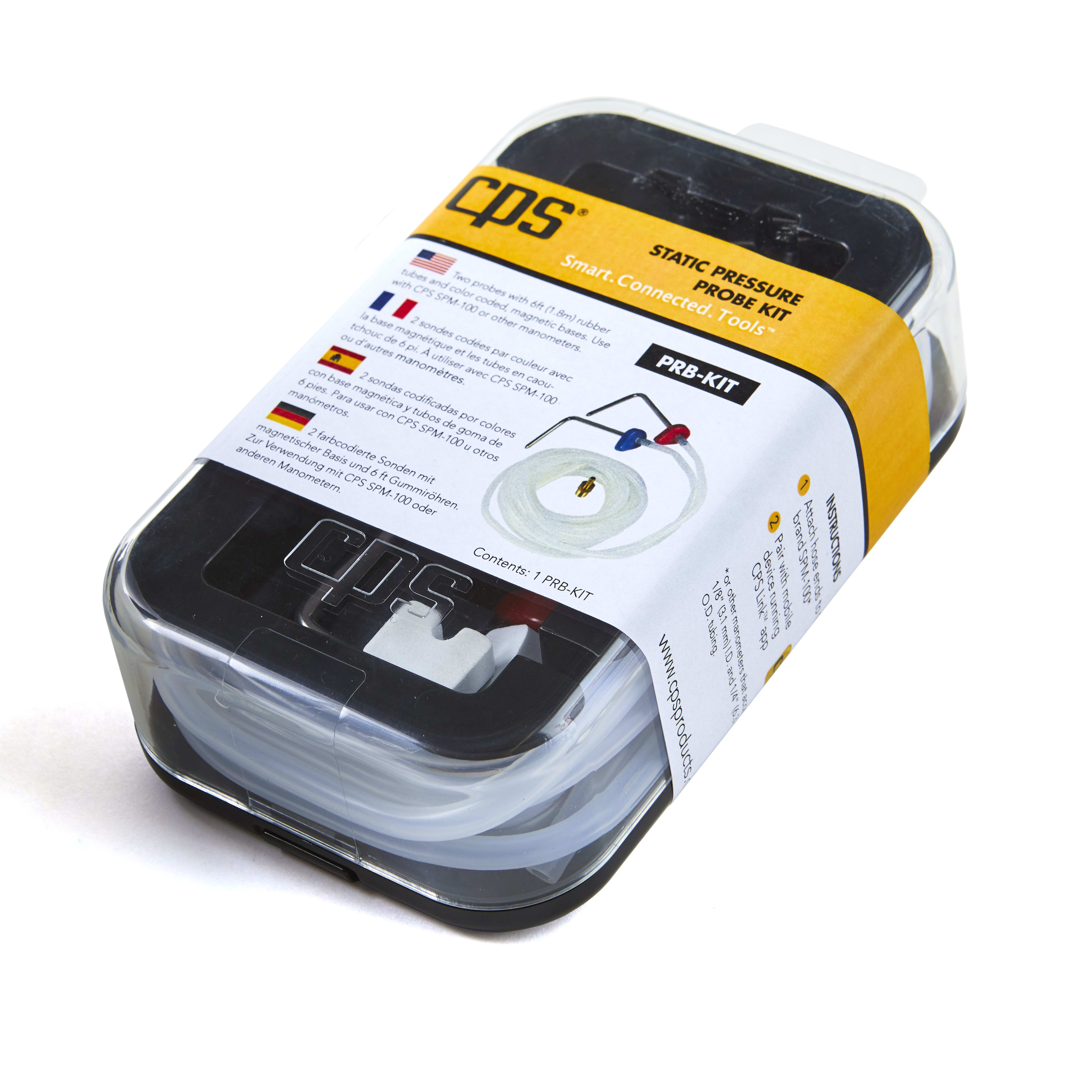 ZIBOO ASP2 Static Pressure Probes (2-Pack) For HVAC Testing