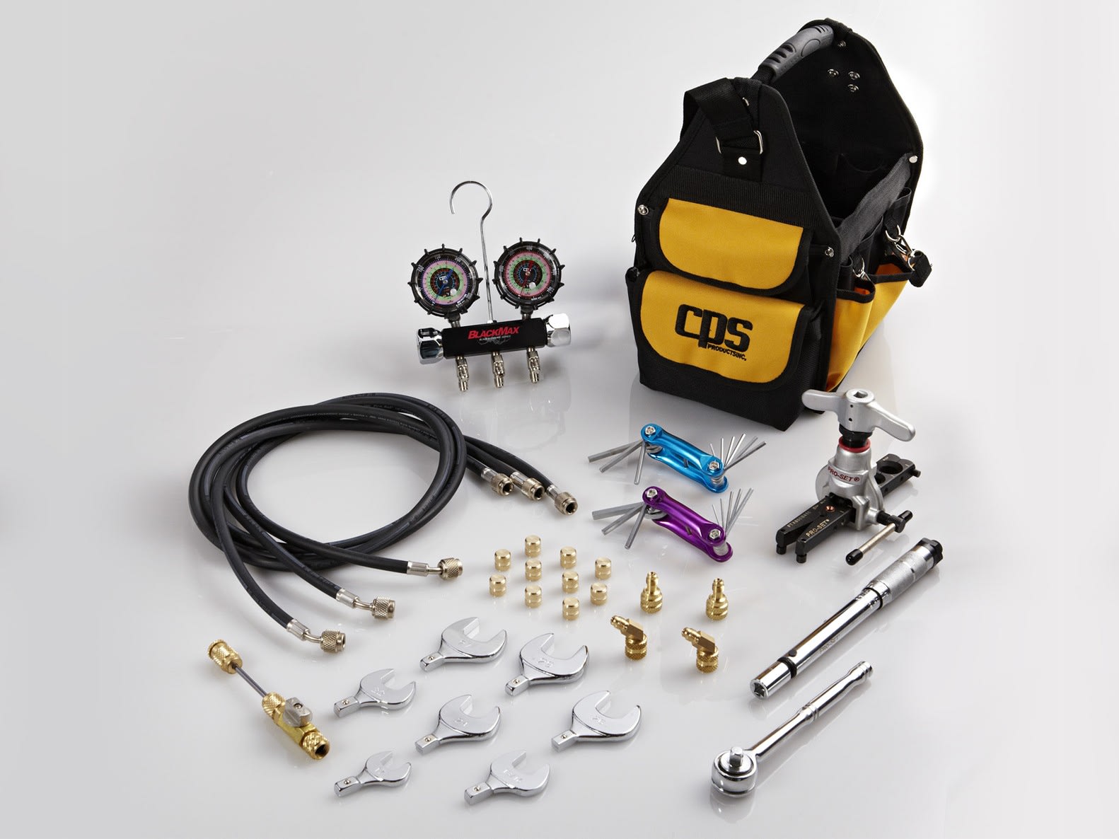 TLB410AC | Mini-Split Tool Kit w/ 2 Valve Manifold