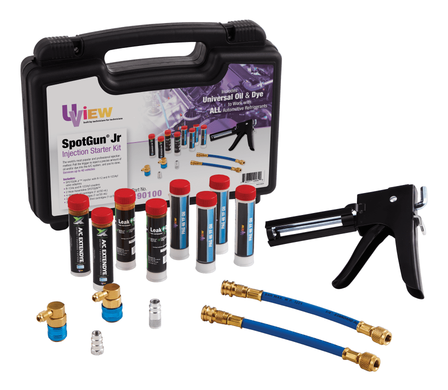 UView® Universal Oil Dye Kits - SpotGun® + SpotGun® Jr.