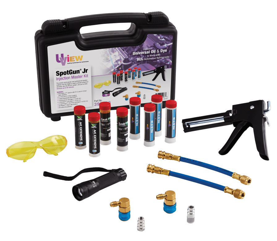 UView® Universal Oil Dye Kits - SpotGun® + SpotGun® Jr.