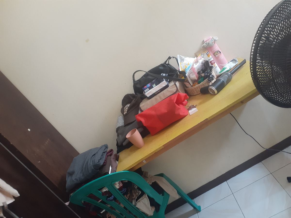 Sebelum dibersihkan