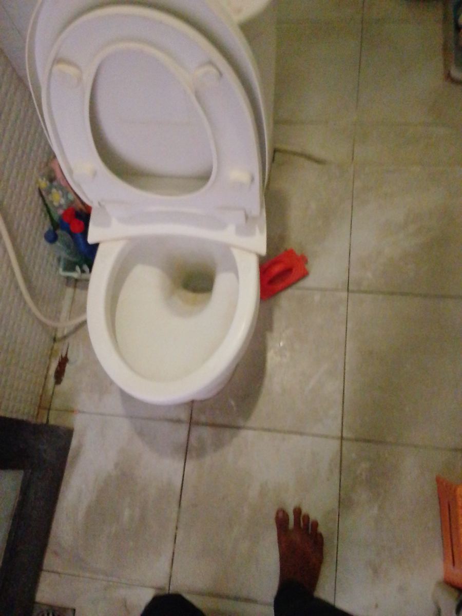 Sebelum dibersihkan